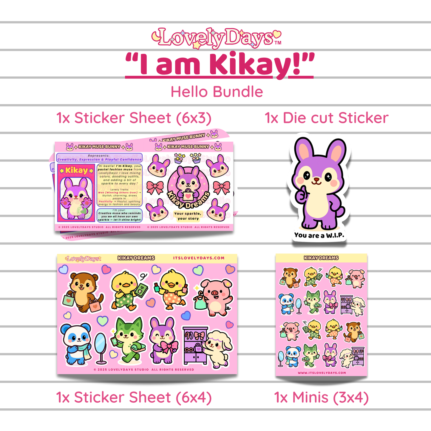 Hello Bundle - Kikay