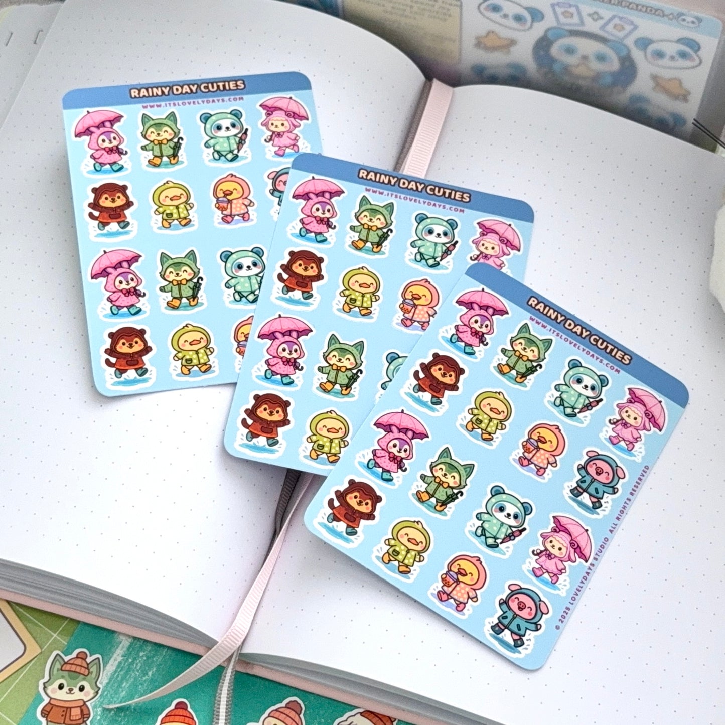 "Rainy Day Cuties" (minis)