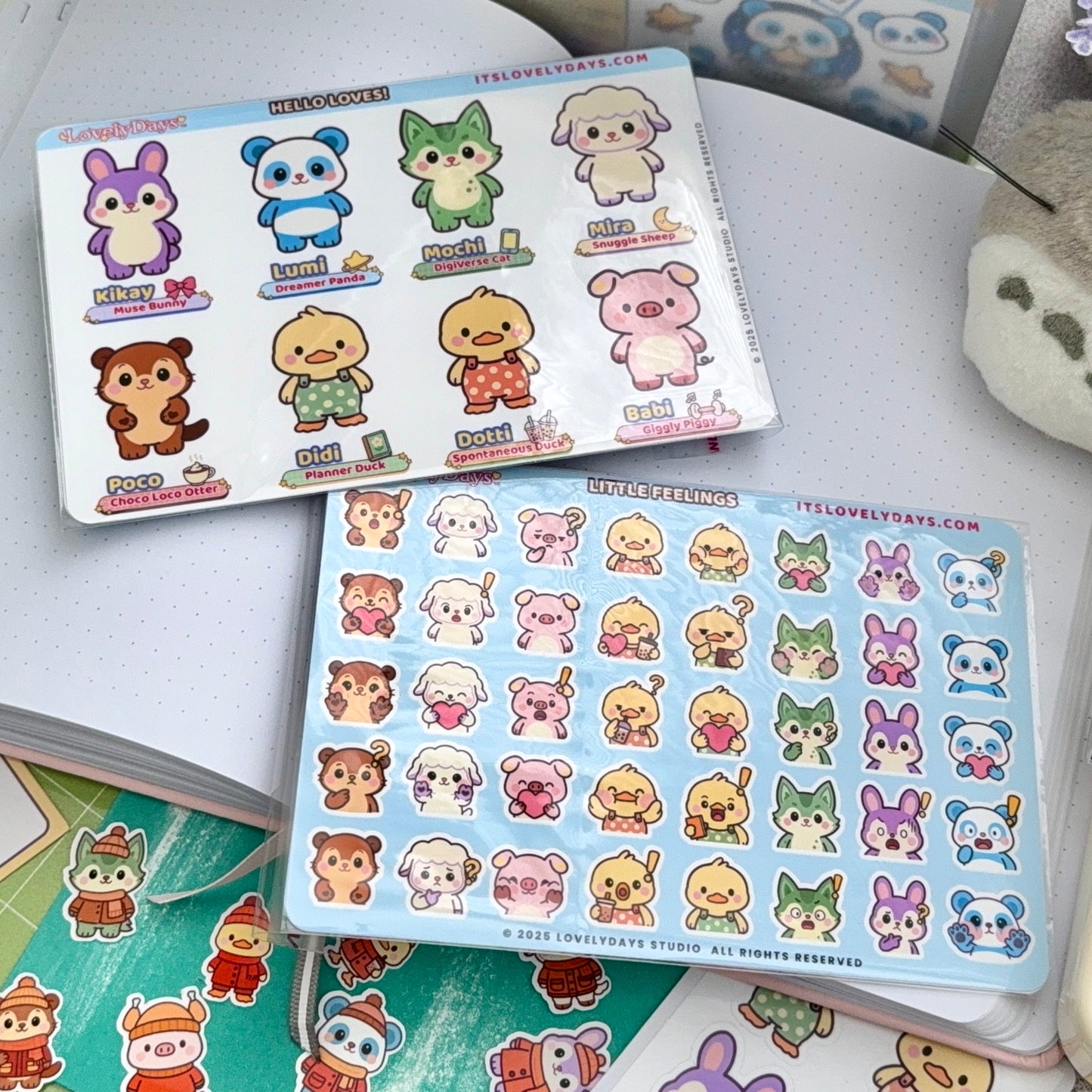 "Hello Loves!" & "Little Feelings" Pack