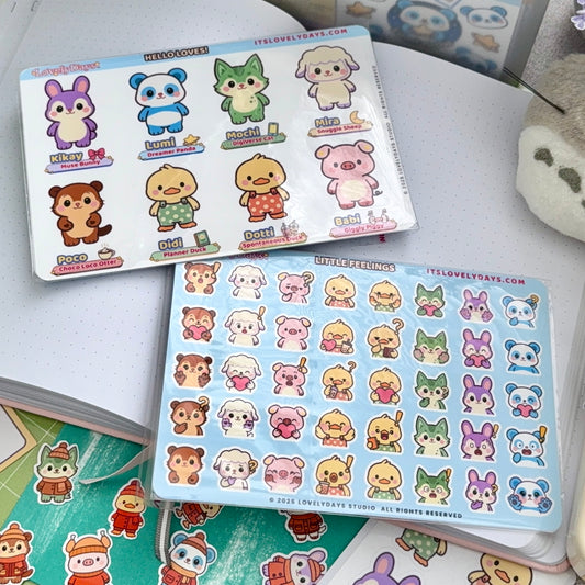 "Hello Loves!" & "Little Feelings" Pack