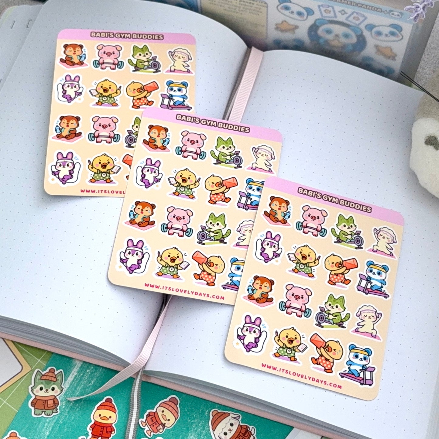 "Babi's Gym Buddies" (minis)