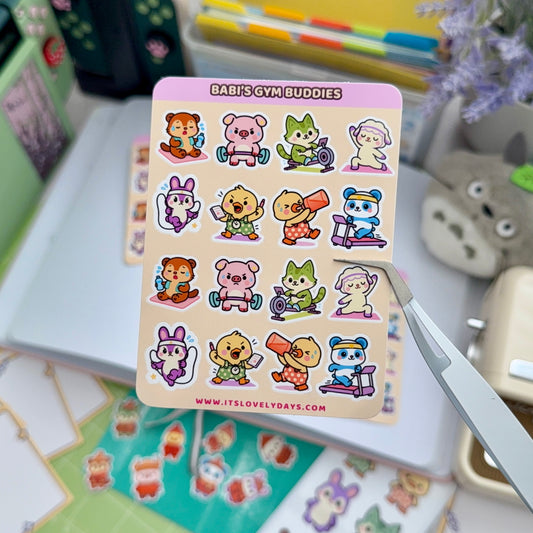 "Babi's Gym Buddies" (minis)