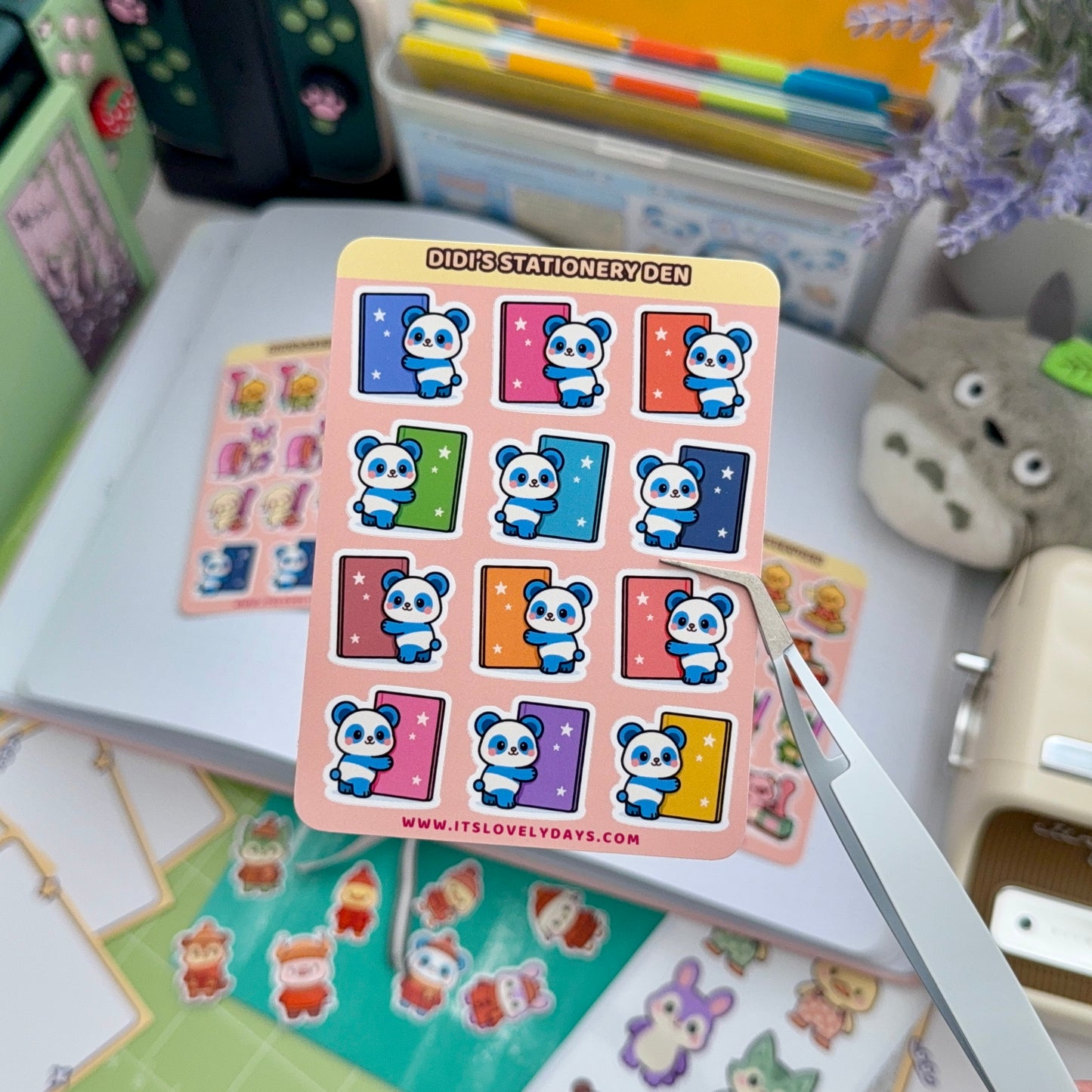 "Didi's Stationery Den" (3 mini sheets)