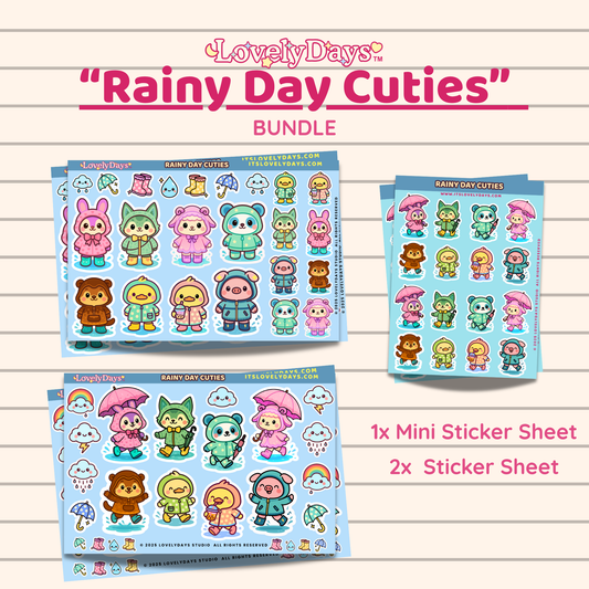 "Rainy Day Cuties" Bundle