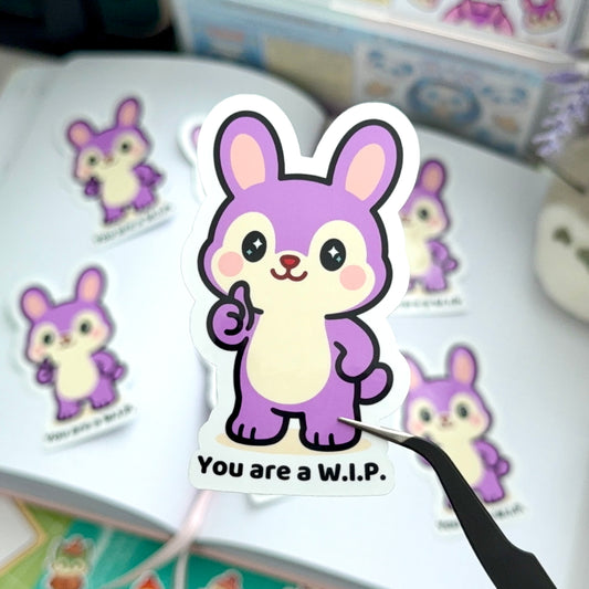Take it Easy - Kikay “You’re a W.I.P.”