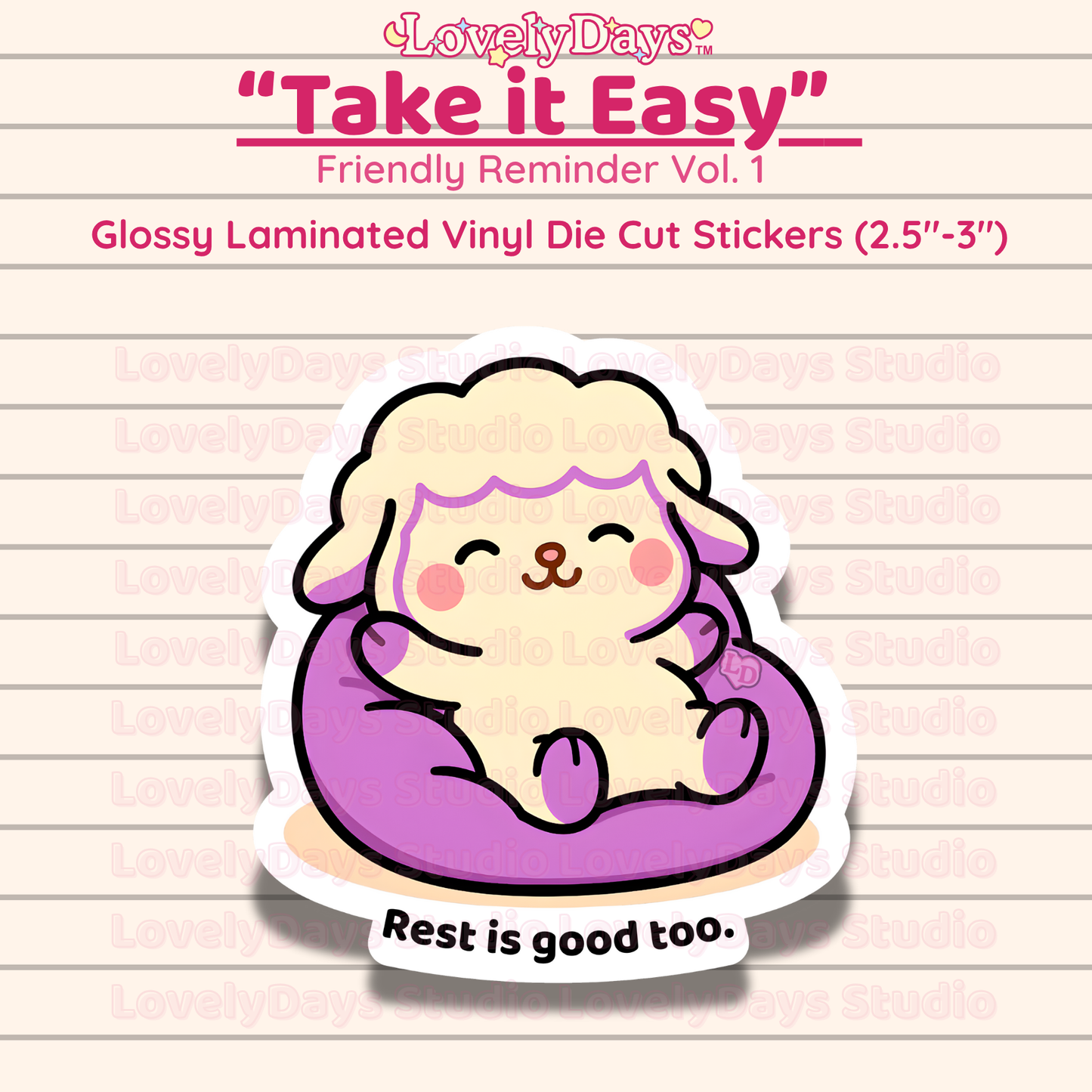 Take it Easy - Mira “Rest is good too.”