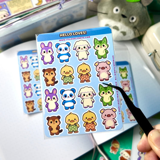 "Hello Loves!" (minis)