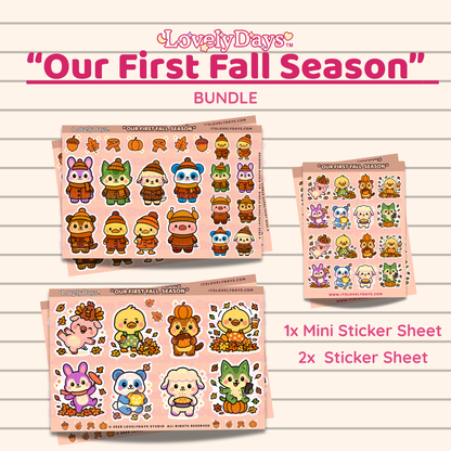 "Our First Fall Season" Bundle
