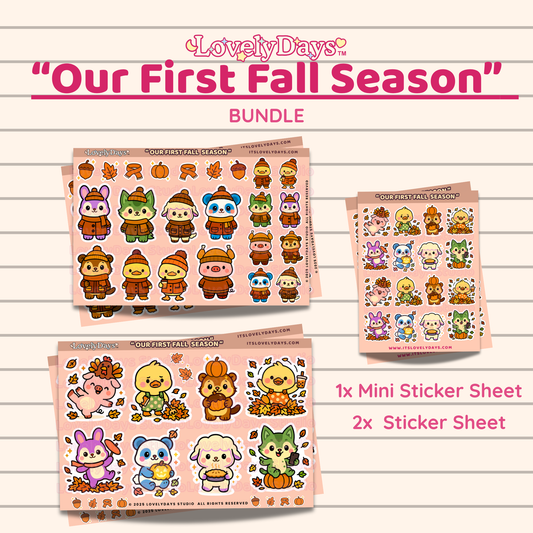 "Our First Fall Season" Bundle