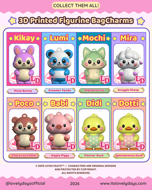 2.5" Figurine BagCharm (1st Edition)