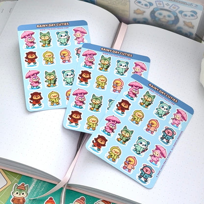 "Rainy Day Cuties" (minis)