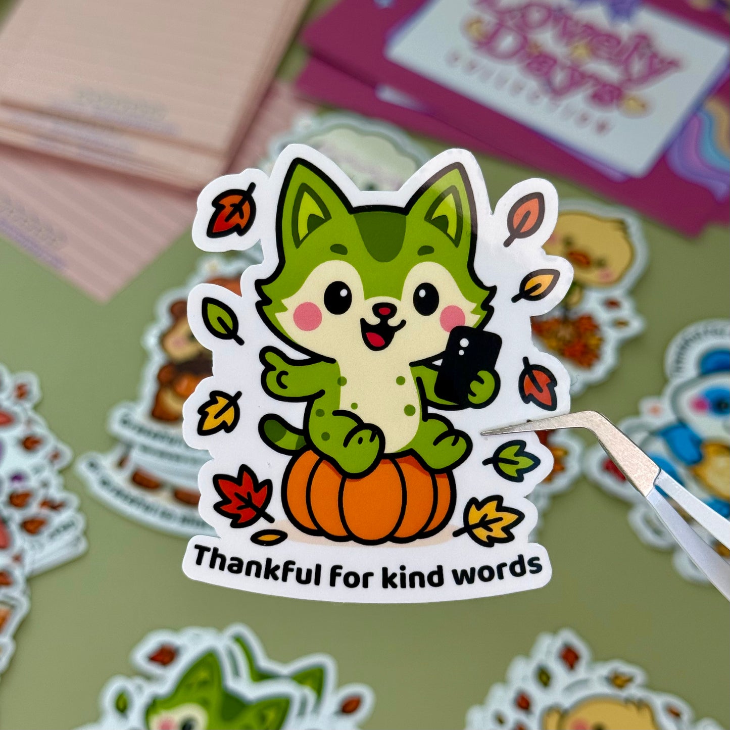 Mochi "Thankful for kind words"