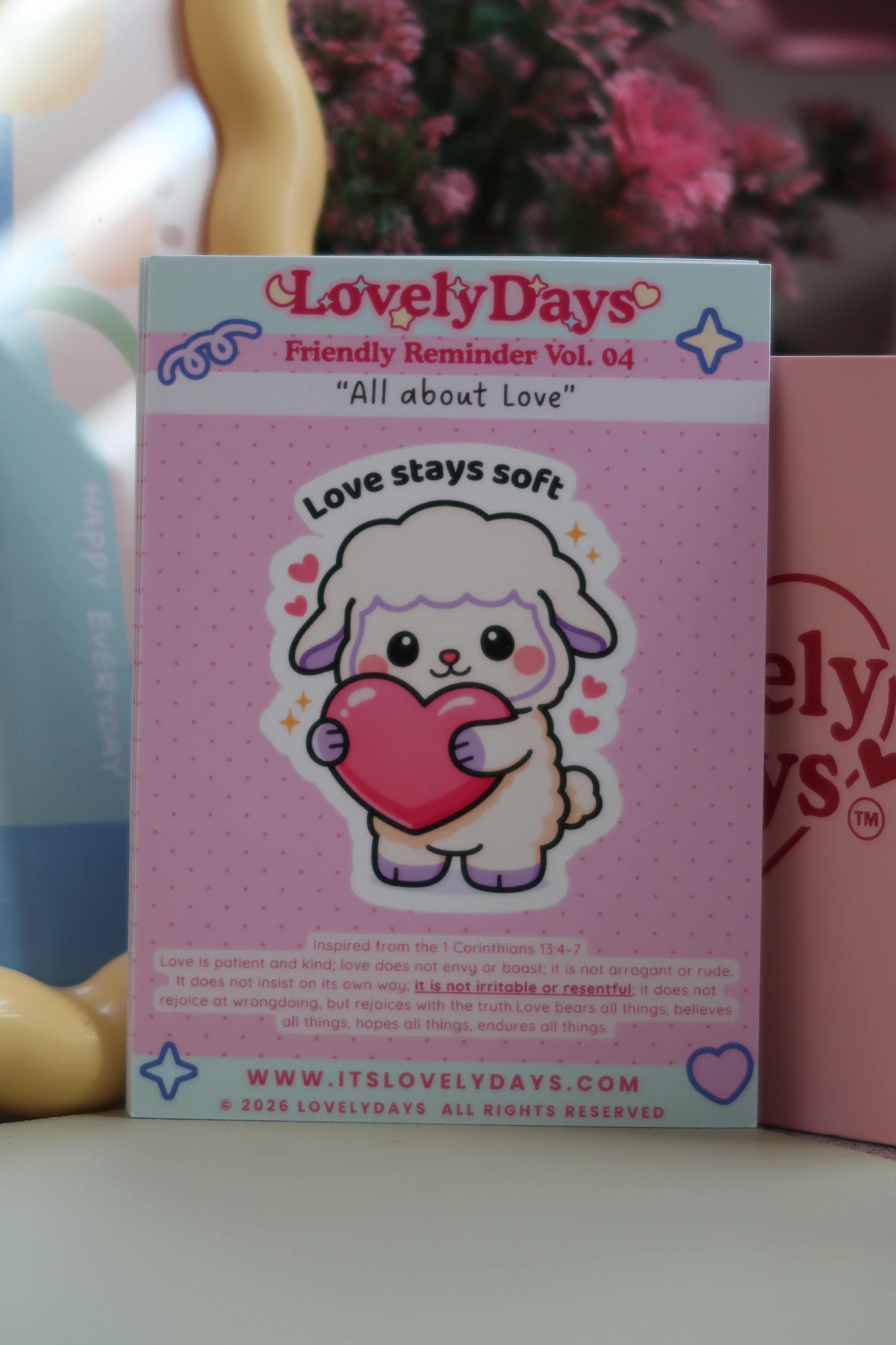 Friendly Reminder Vol. 04 - All About Love – LovelyDays™