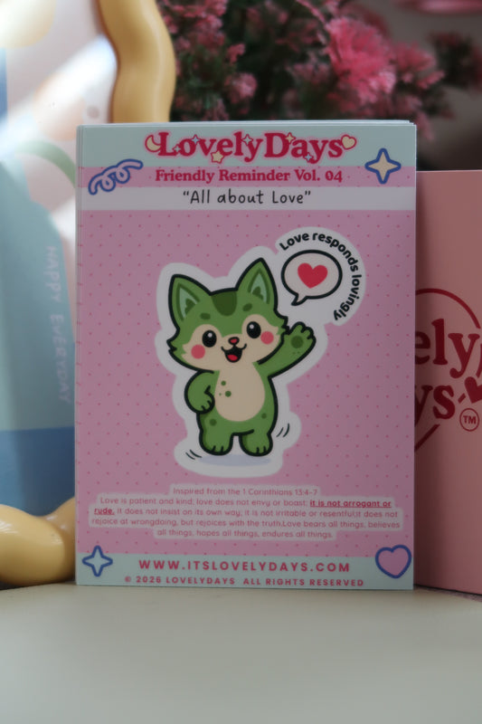 Mochi "Love responds lovingly"